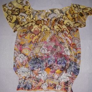 Womans 180 Floral Blouse
